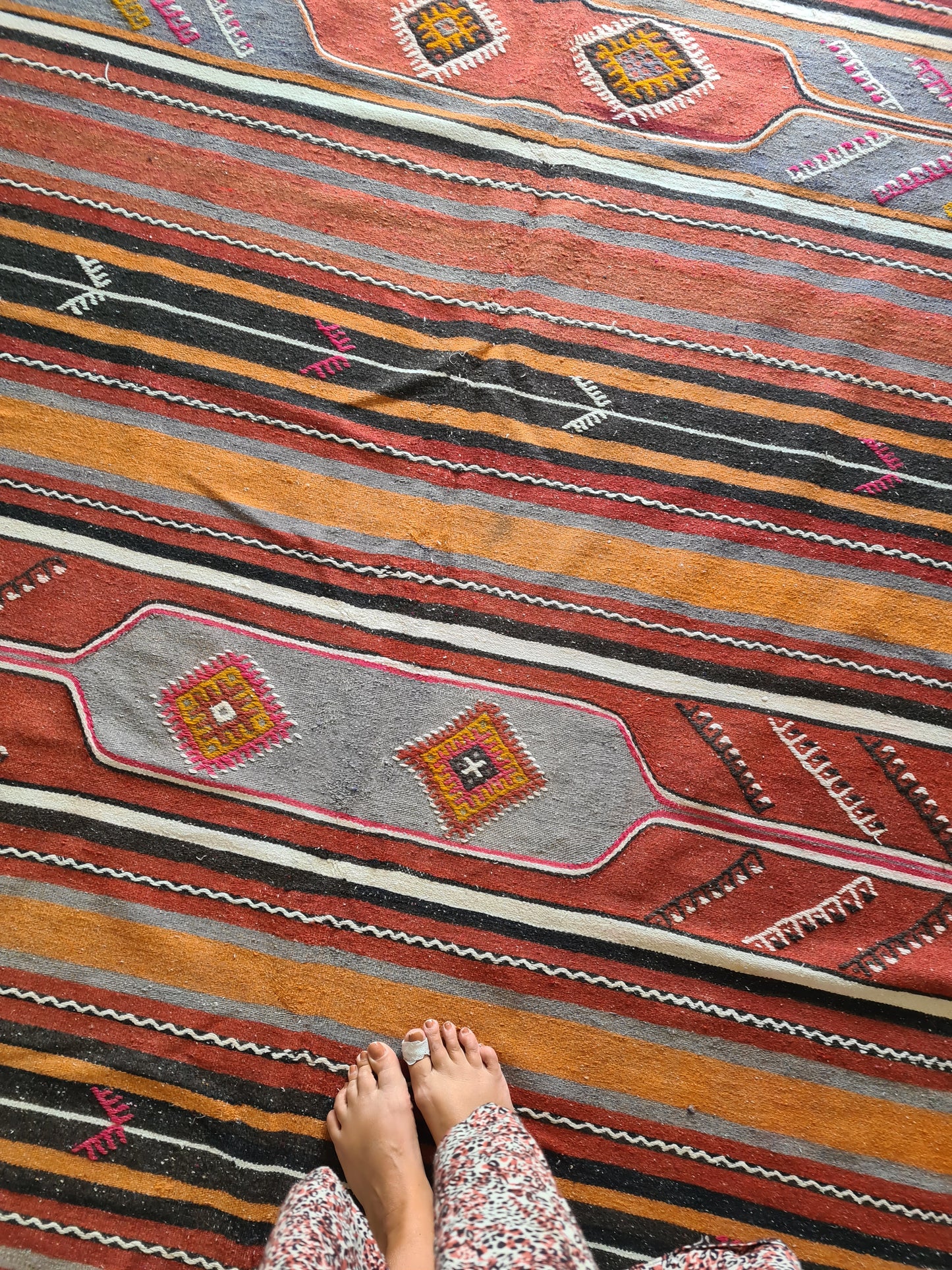 Vintage Turkish Kilim
