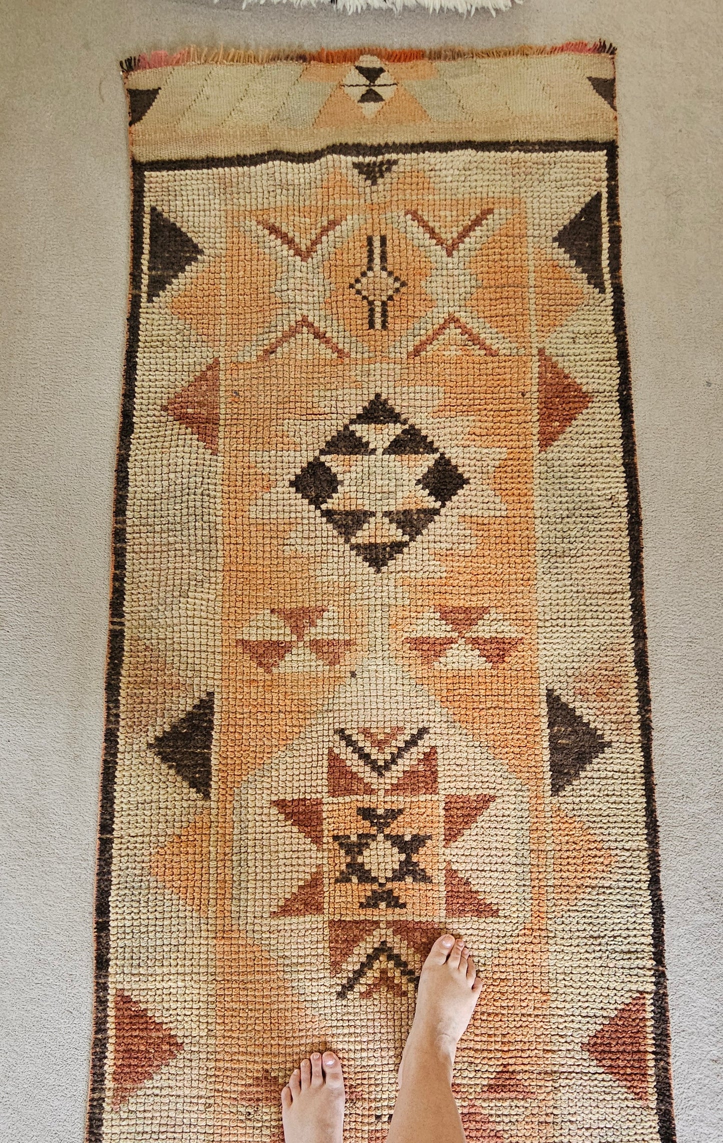 Vintage Herki Runner Rug