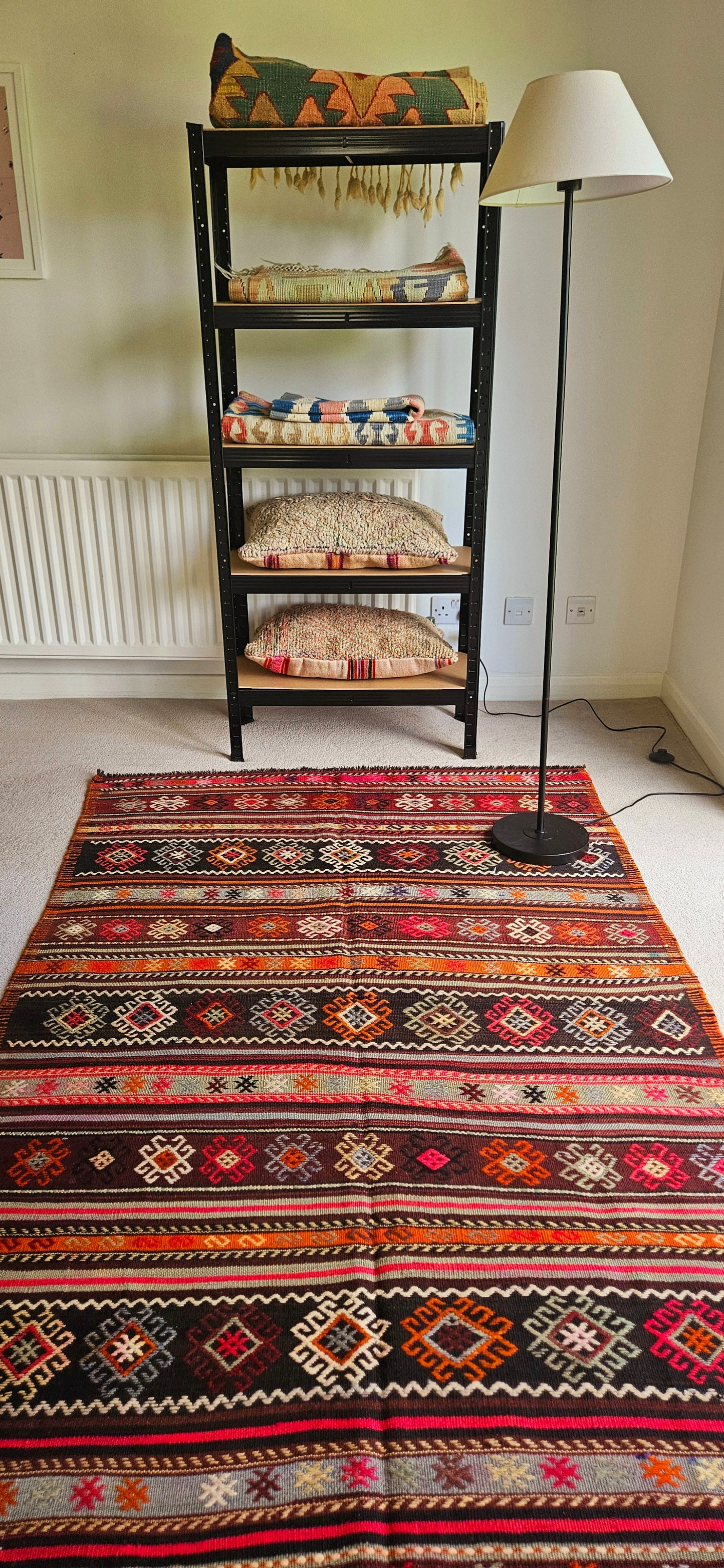 Vintage Cicim, embroidered Kilim