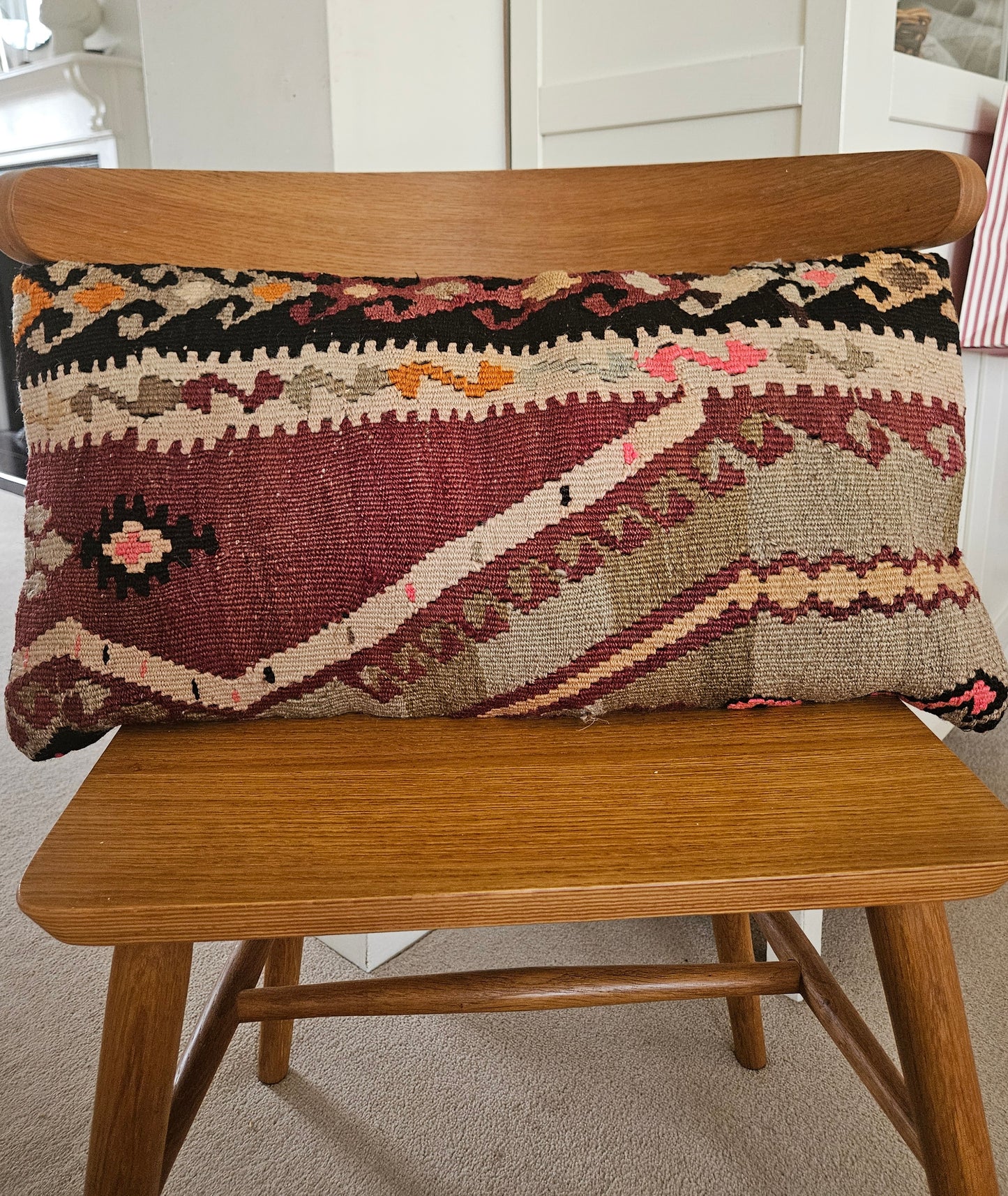 Vintage Kars Kilim cushion cover