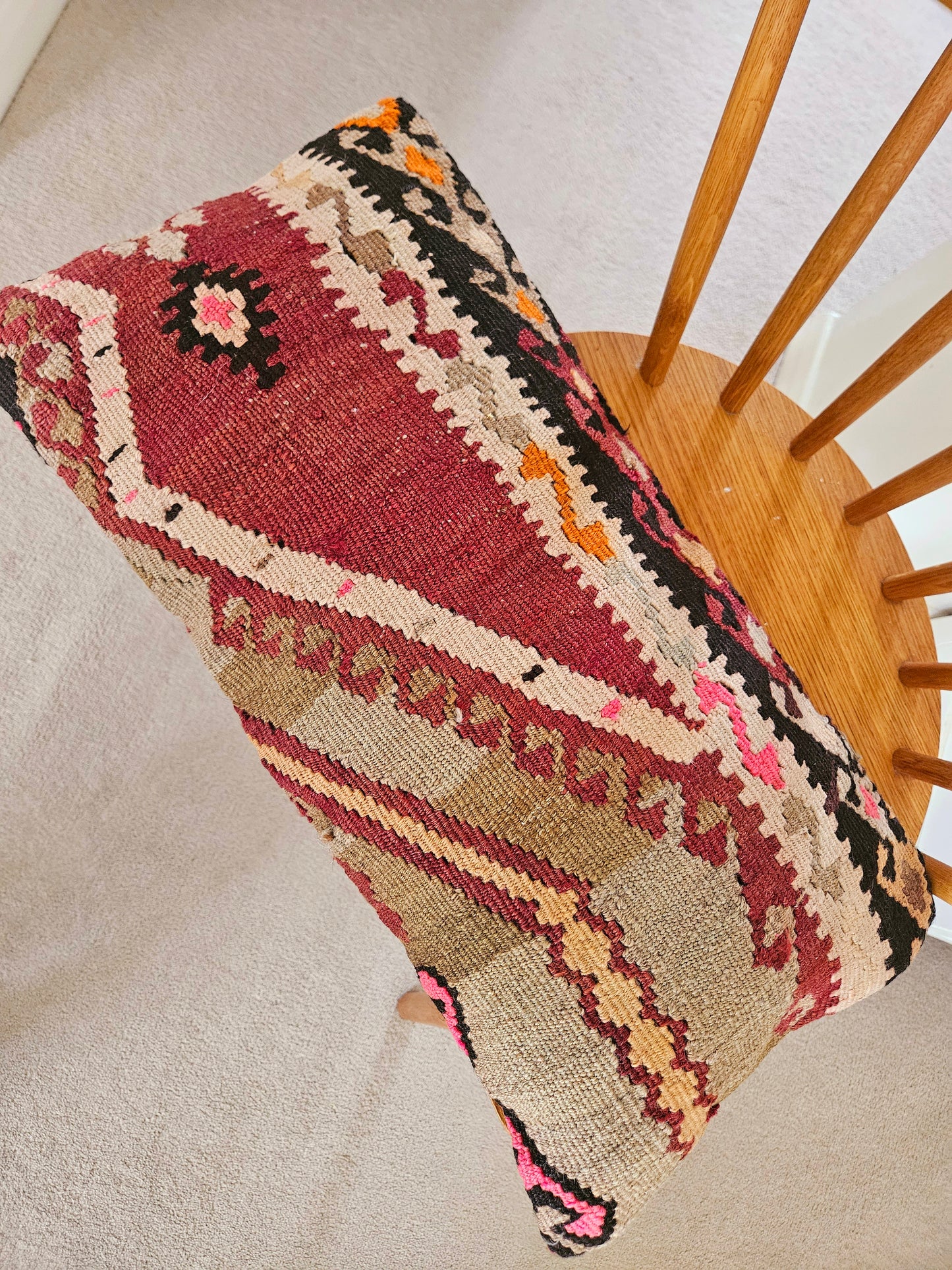 Vintage Kars Kilim cushion cover