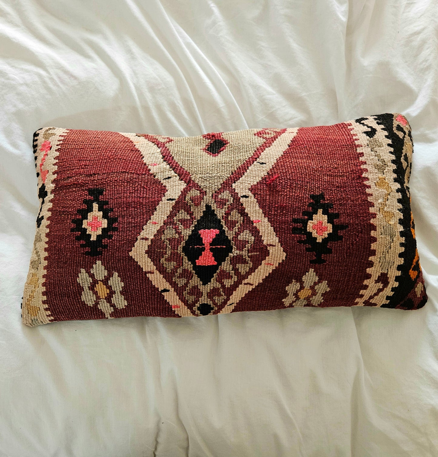 Vintage Kars Kilim cushion cover
