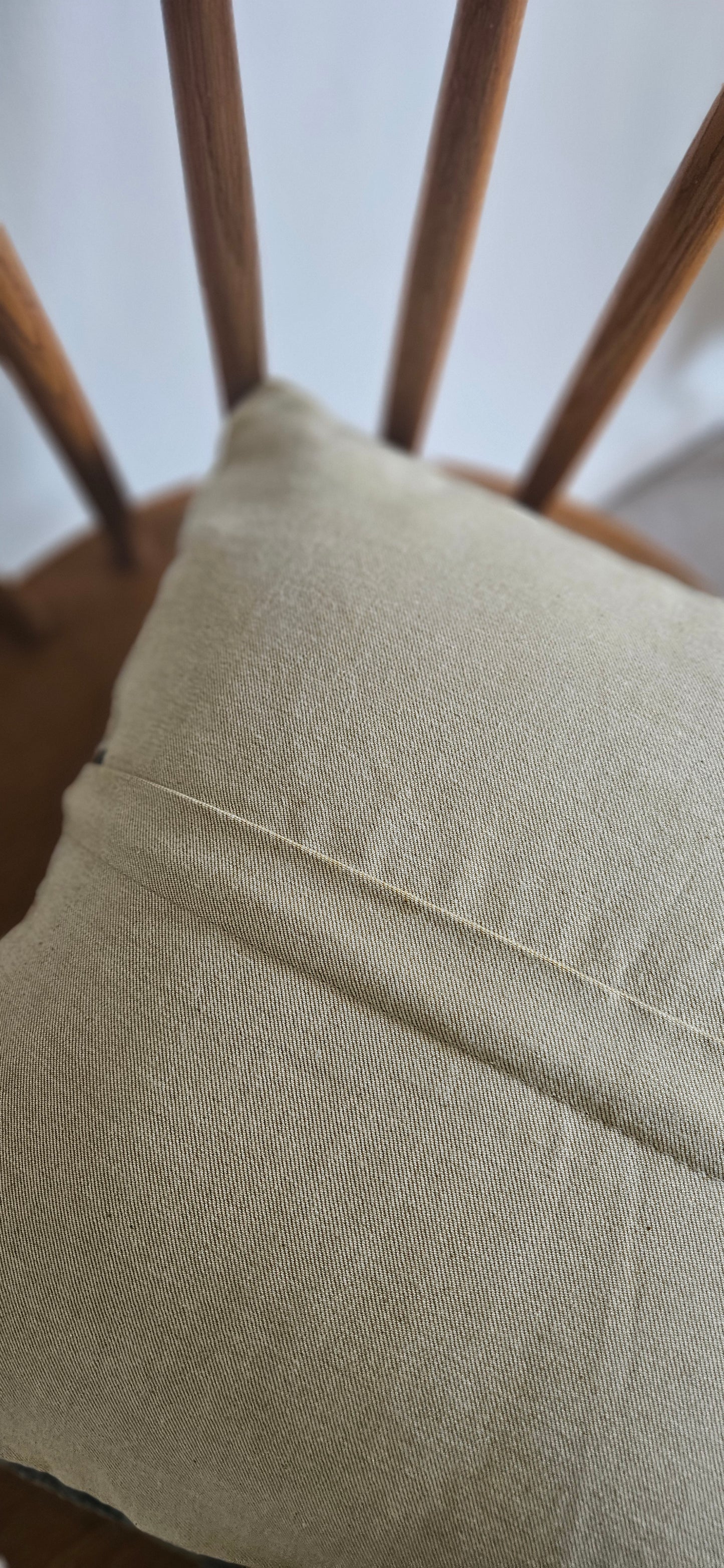 Teal vintage kilim cushion cover