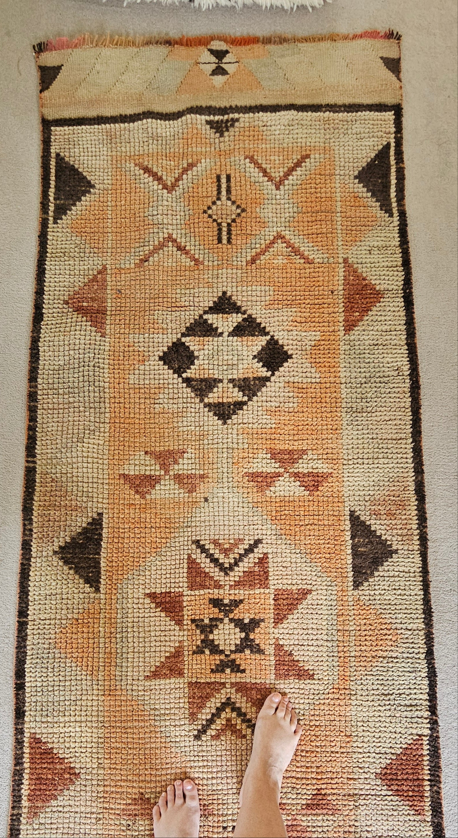 Vintage Herki Runner Rug