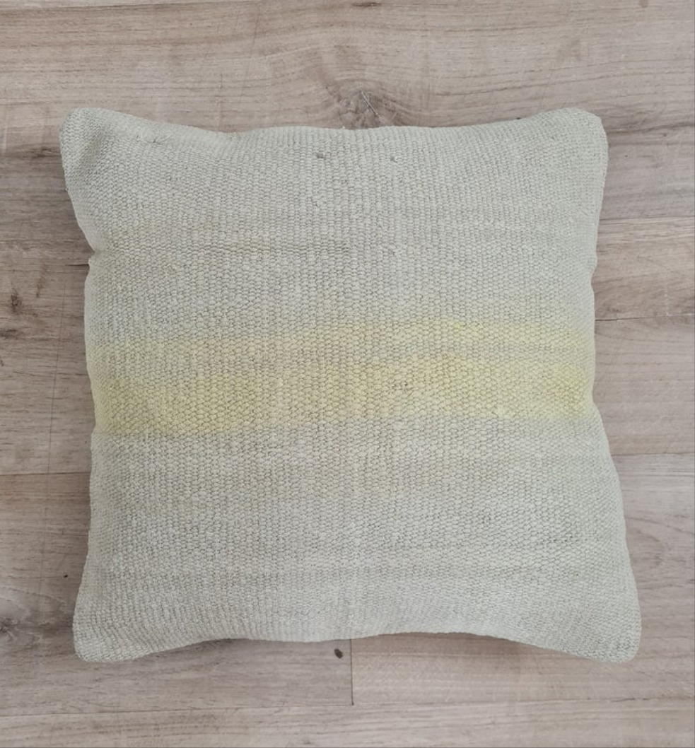 Hemp kilim cushion
