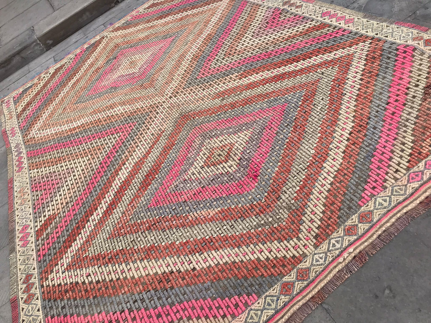 Vintage Turkish Kilim