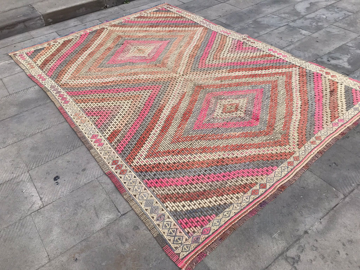 Vintage Turkish Kilim