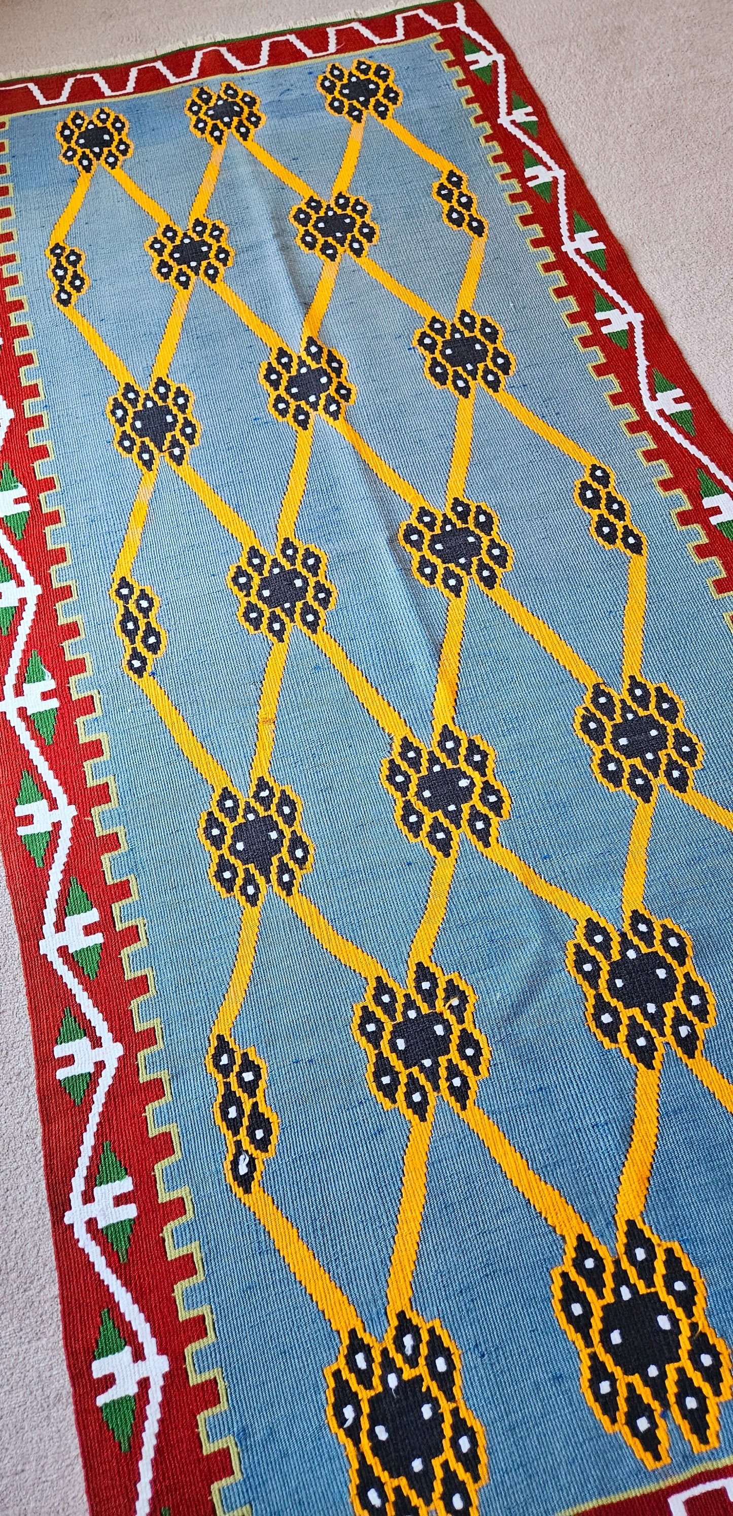 Vintage Turkish Runner Rug