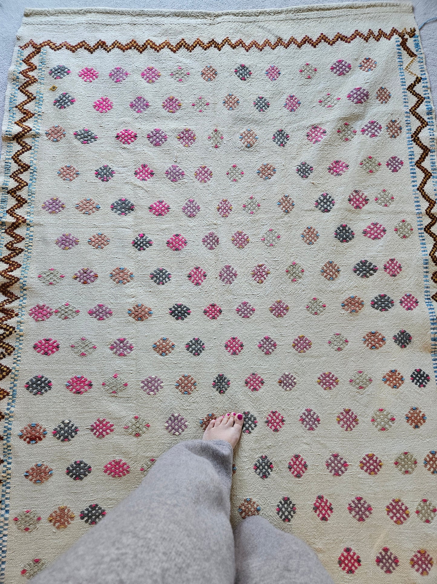 Vintage turkish cicem, kilim