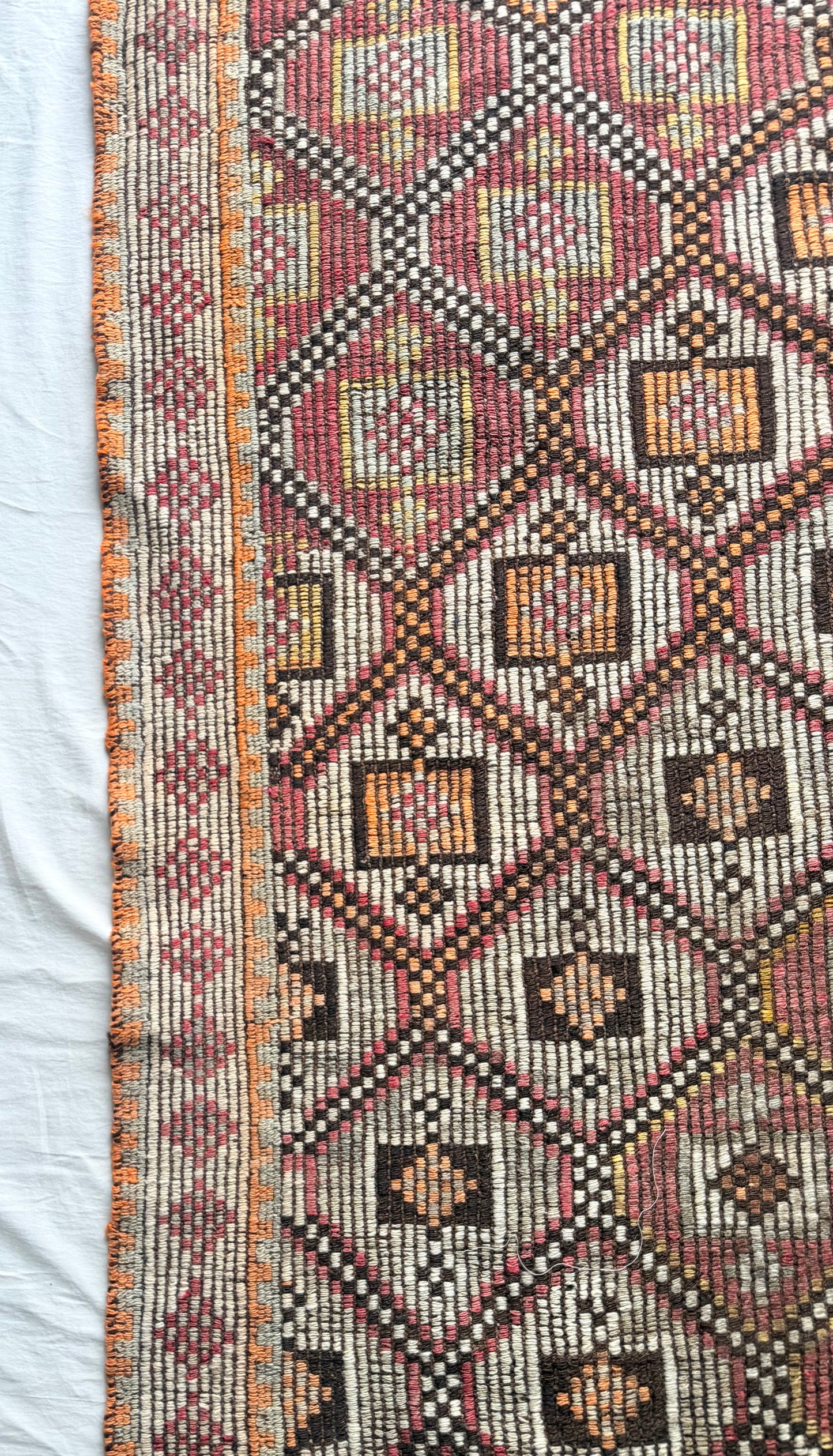 Vintage Cicim Kilim rug