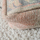 Rustic poufe, floor cushion