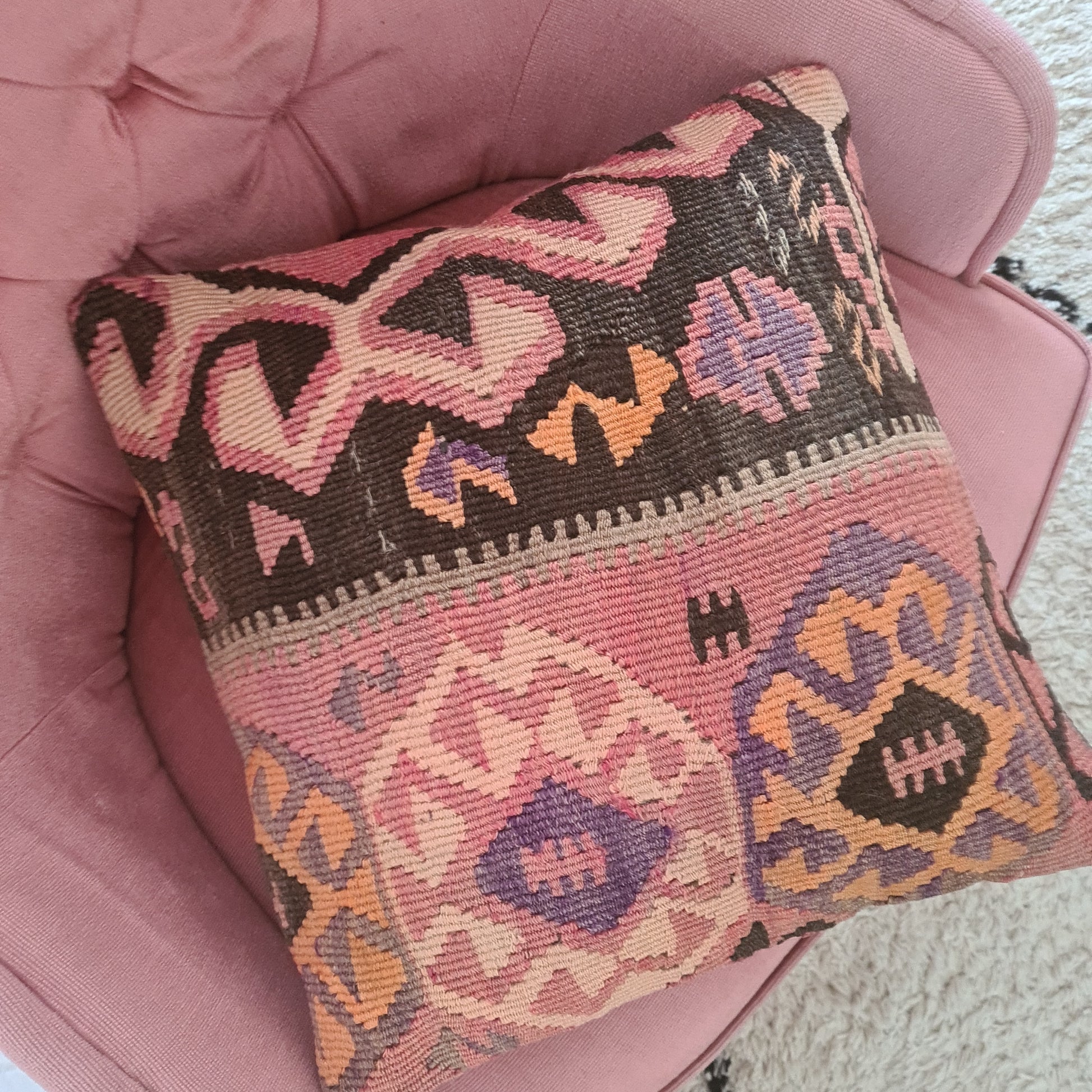 Pink kilim