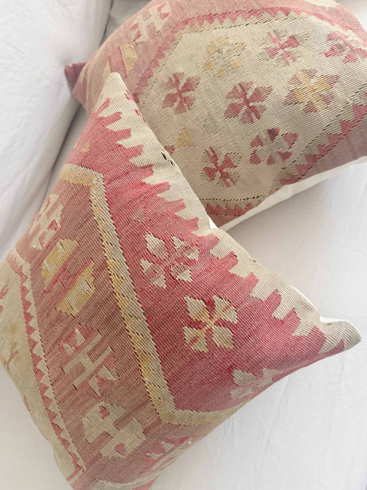 Vintage kilim cushion covers