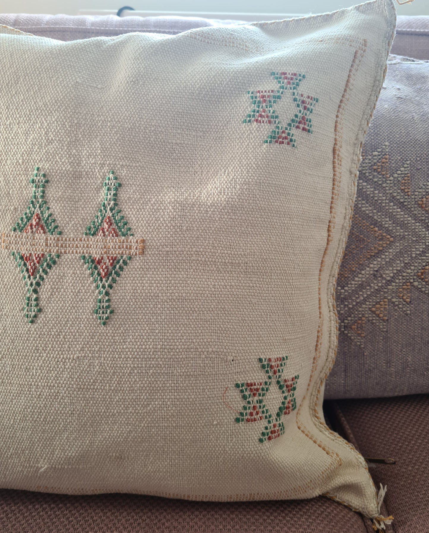 Cactus silk cushion cover