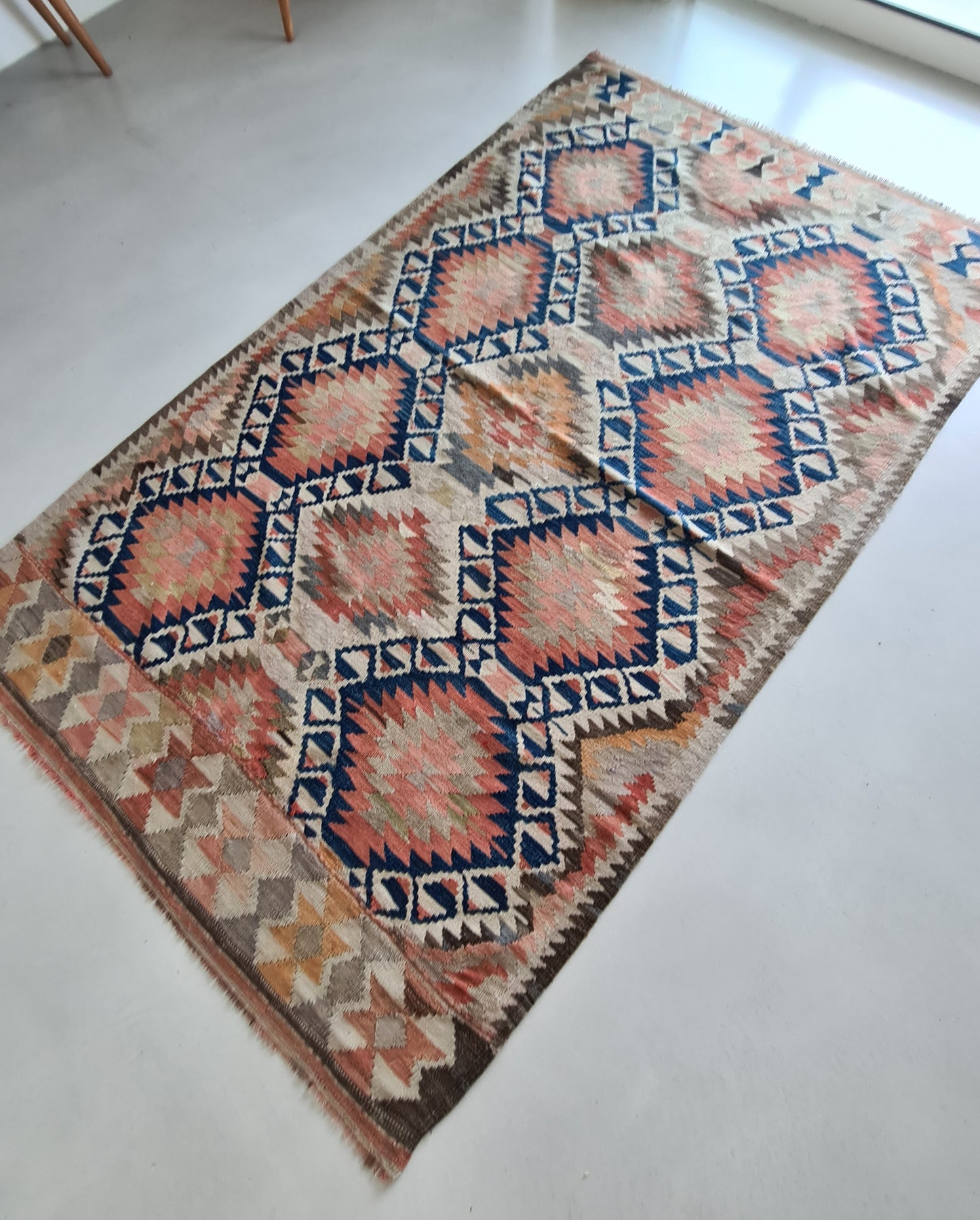 Antique Turkish Kilim -'Mayan'