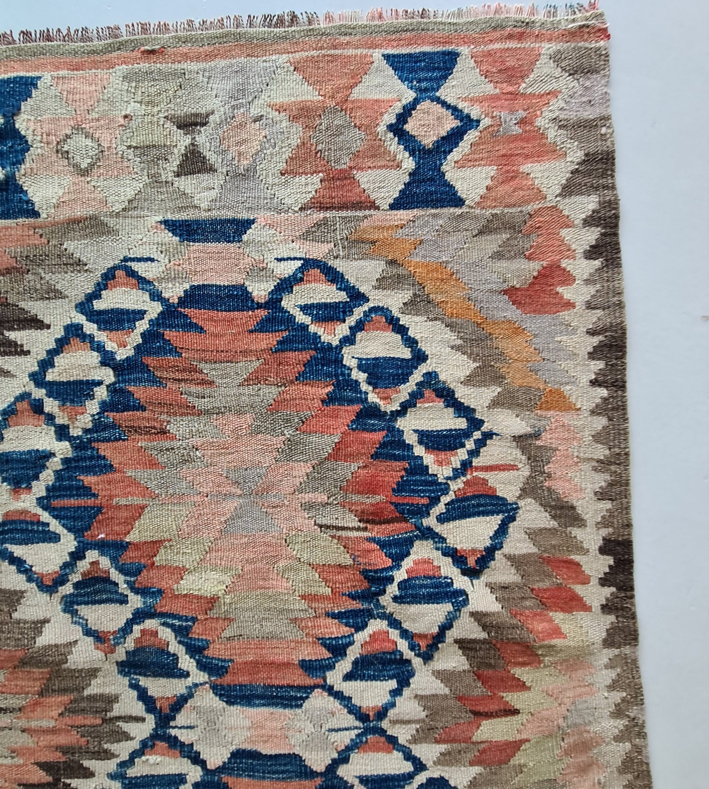 Antique Turkish Kilim -'Mayan'