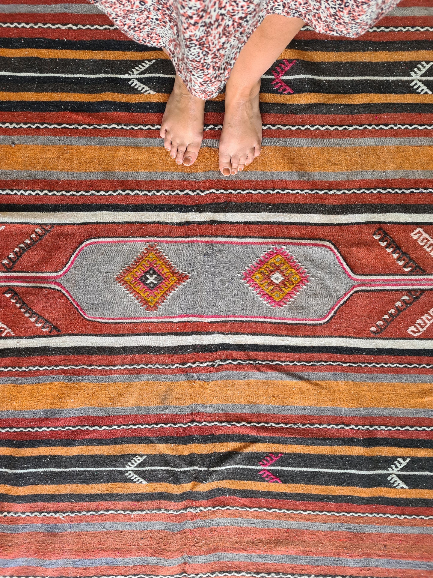 Vintage Turkish Kilim