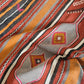 Boho bright vintage turkish kilim. Midcentury 