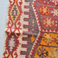 Vintage Turkish Sivas Kilim