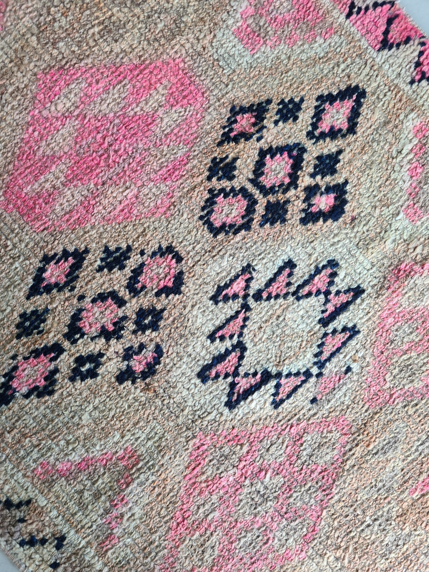 Vintage Herki Runner Rug - 'Ayla'