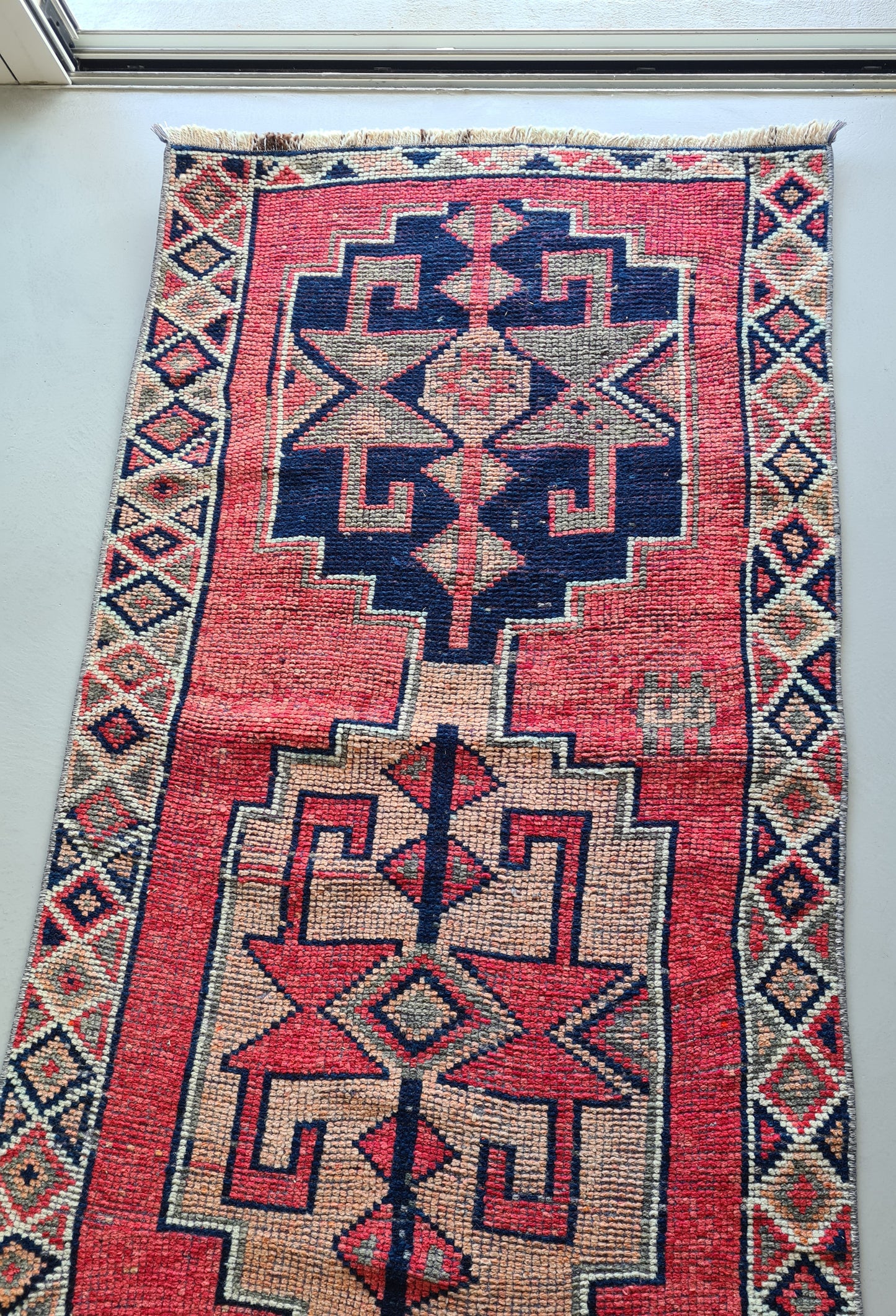 Vintage Turkish Runner - 'kamelya'