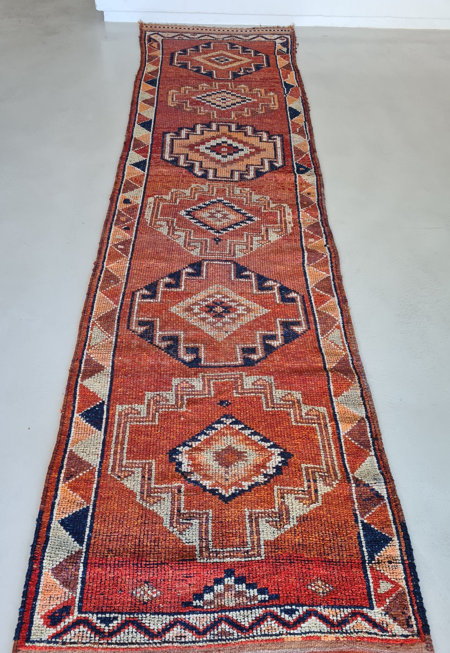 Turkish carpet runner rug