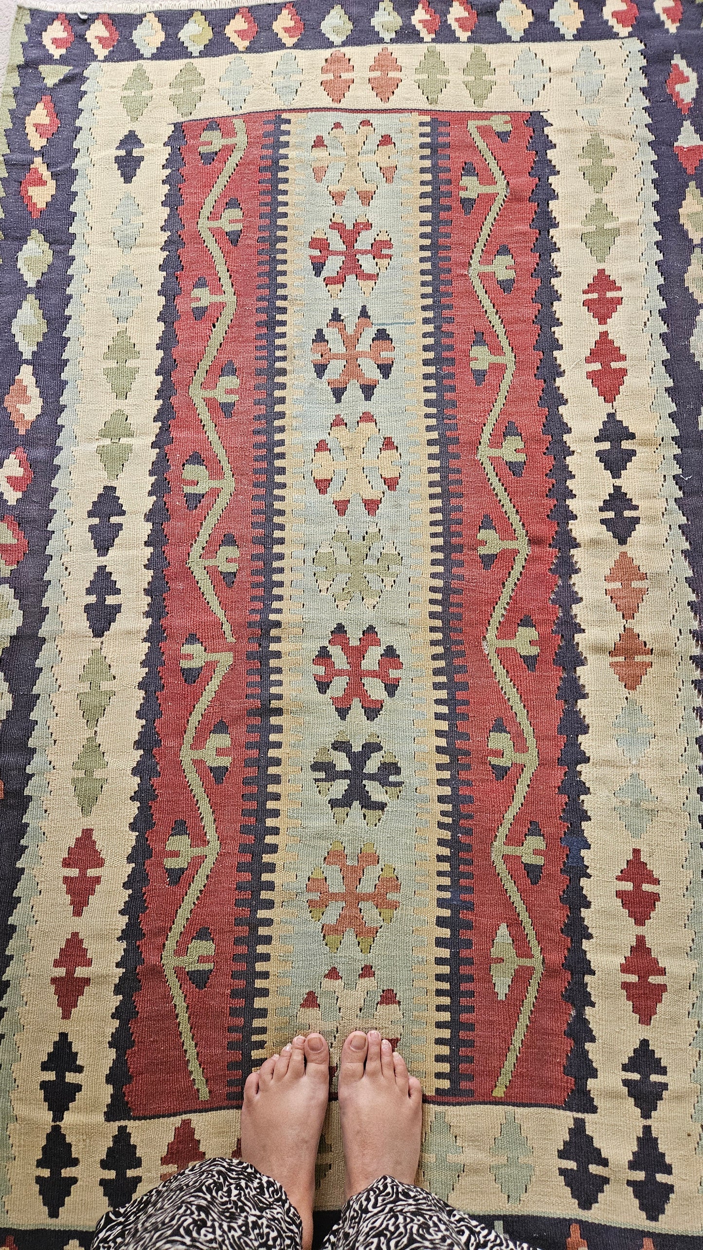 Vintage Turkish Kilim