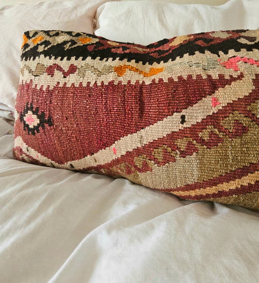 Vintage Kars Kilim cushion cover