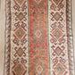 Burnt orange tribal kilim