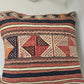 Vintage rusty kilim cushion cover