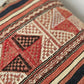 Vintage rusty kilim cushion cover