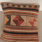 Vintage rusty kilim cushion cover