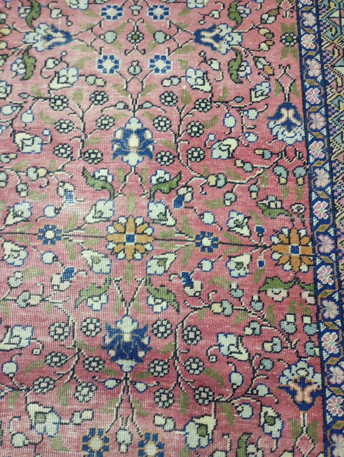 Vintage Turkish runner rug