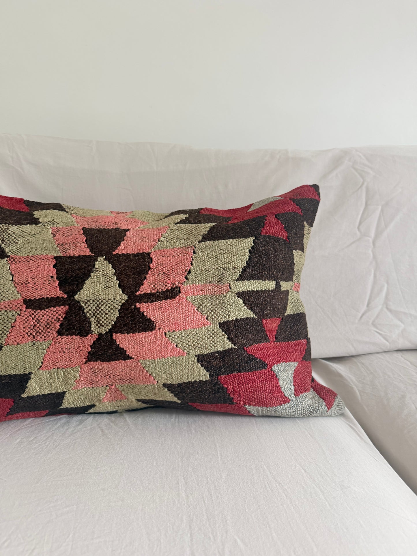 Vintage kilim cushion cover