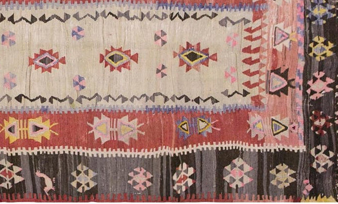 Vintage Turkish Kilim