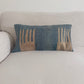 Vintage kilim lumbar cushion