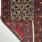 Vintage Persian Rug – Rich Red, Deep Blue & Ivory