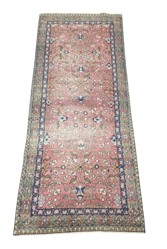 Vintage Turkish runner rug