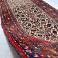 Vintage Persian Rug – Rich Red, Deep Blue & Ivory