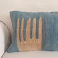 Vintage kilim lumbar cushion