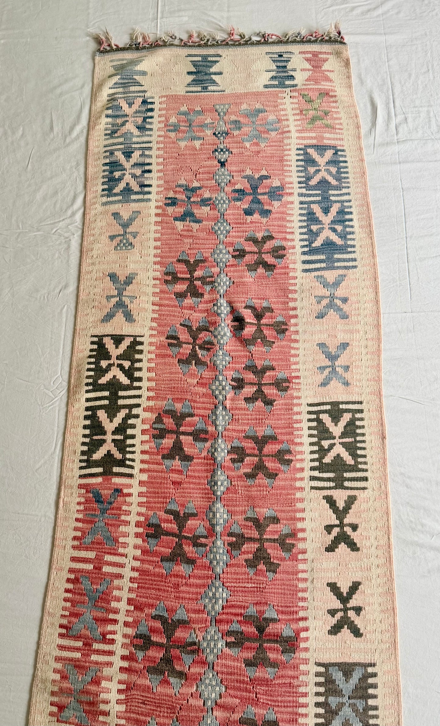 Vintage Kilim runner rug