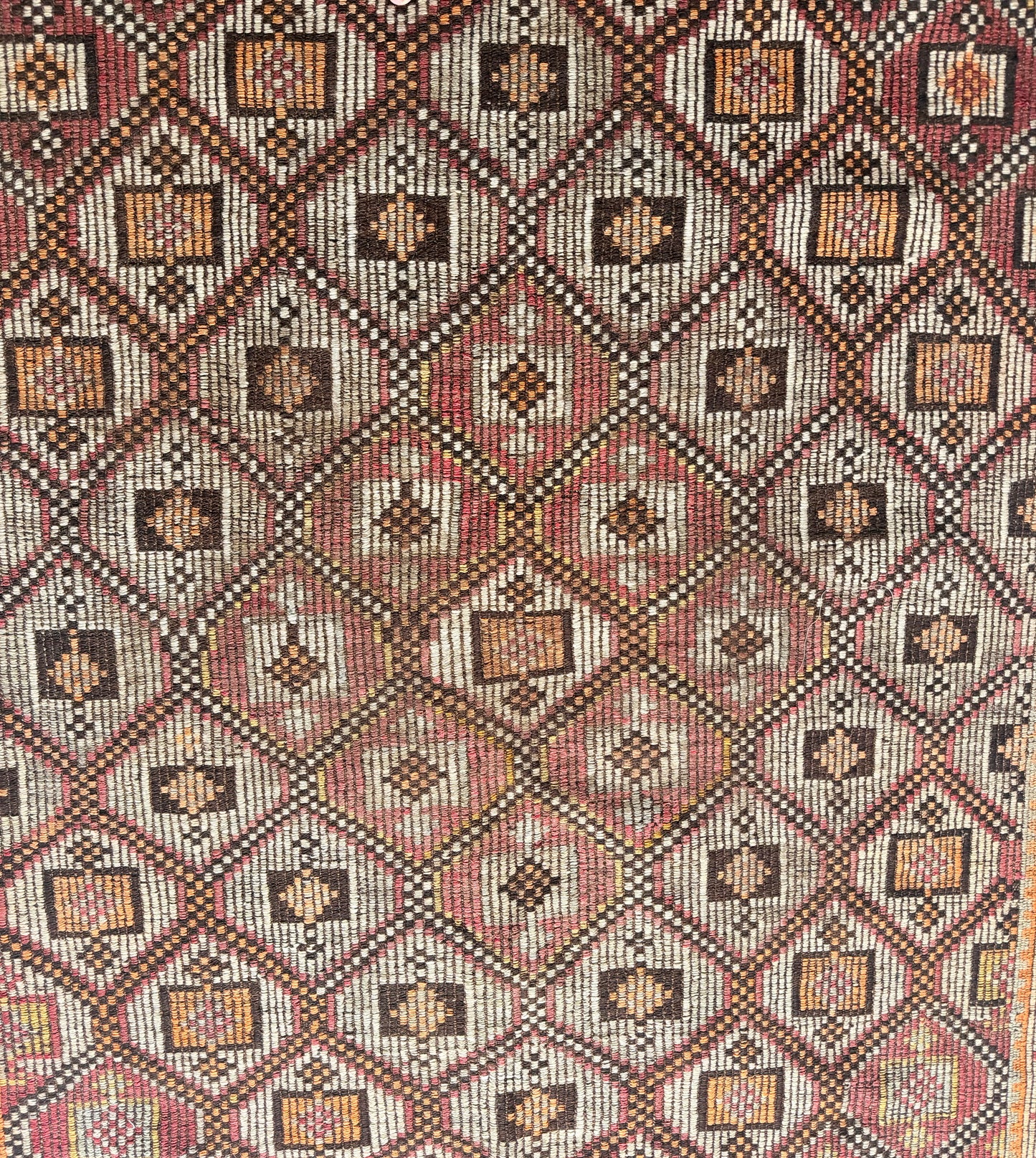 Vintage Cicim Kilim rug