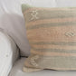 Vintage Turkish kilim cushion cover