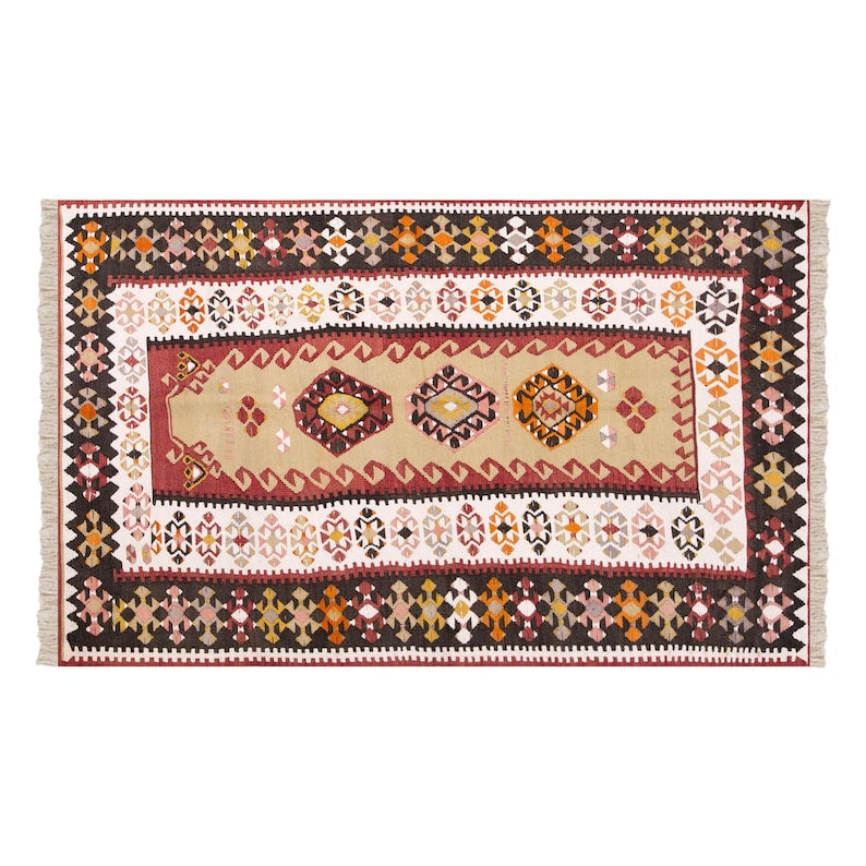 Vintage Turkish kilim
