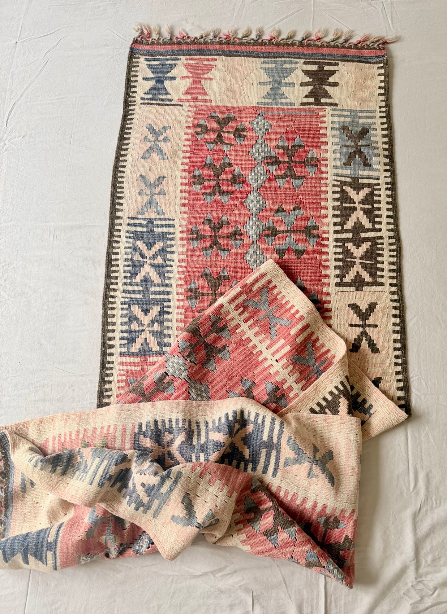 Vintage Kilim runner rug