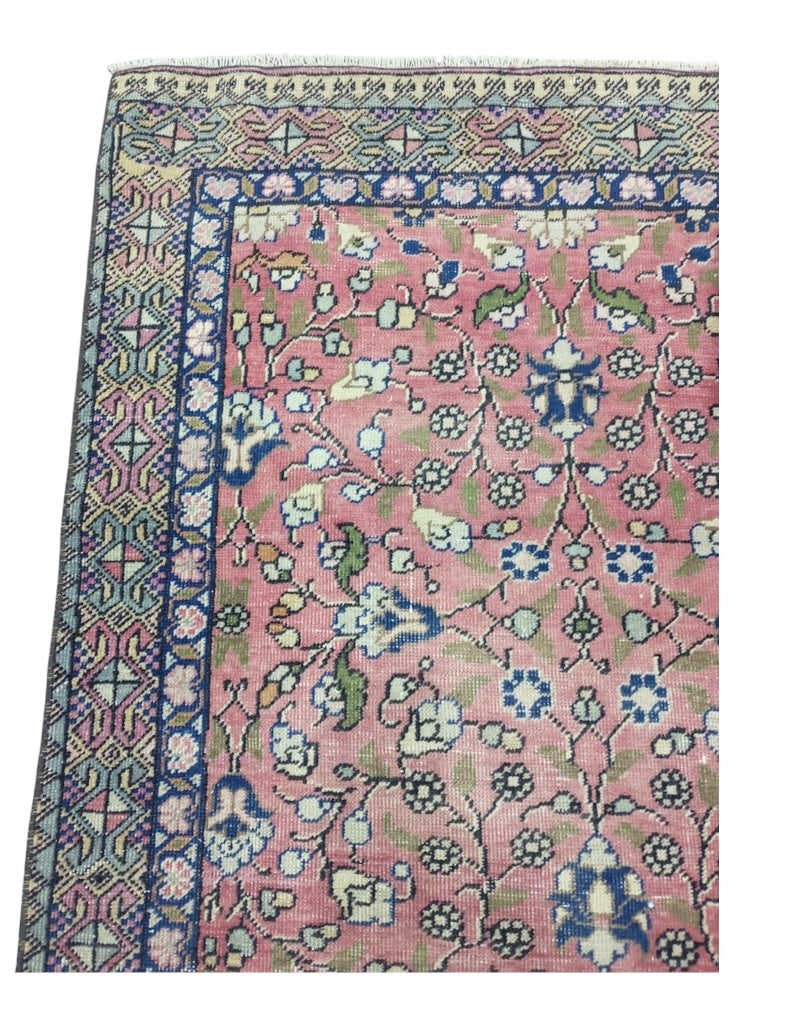 Vintage Turkish runner rug