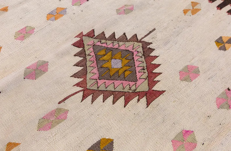 Vintage Turkish kilim