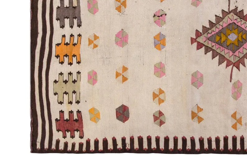 Vintage Turkish kilim