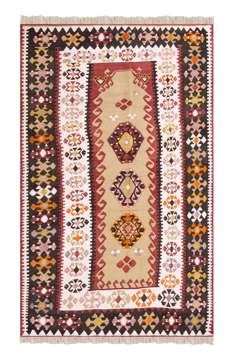 Vintage Turkish kilim