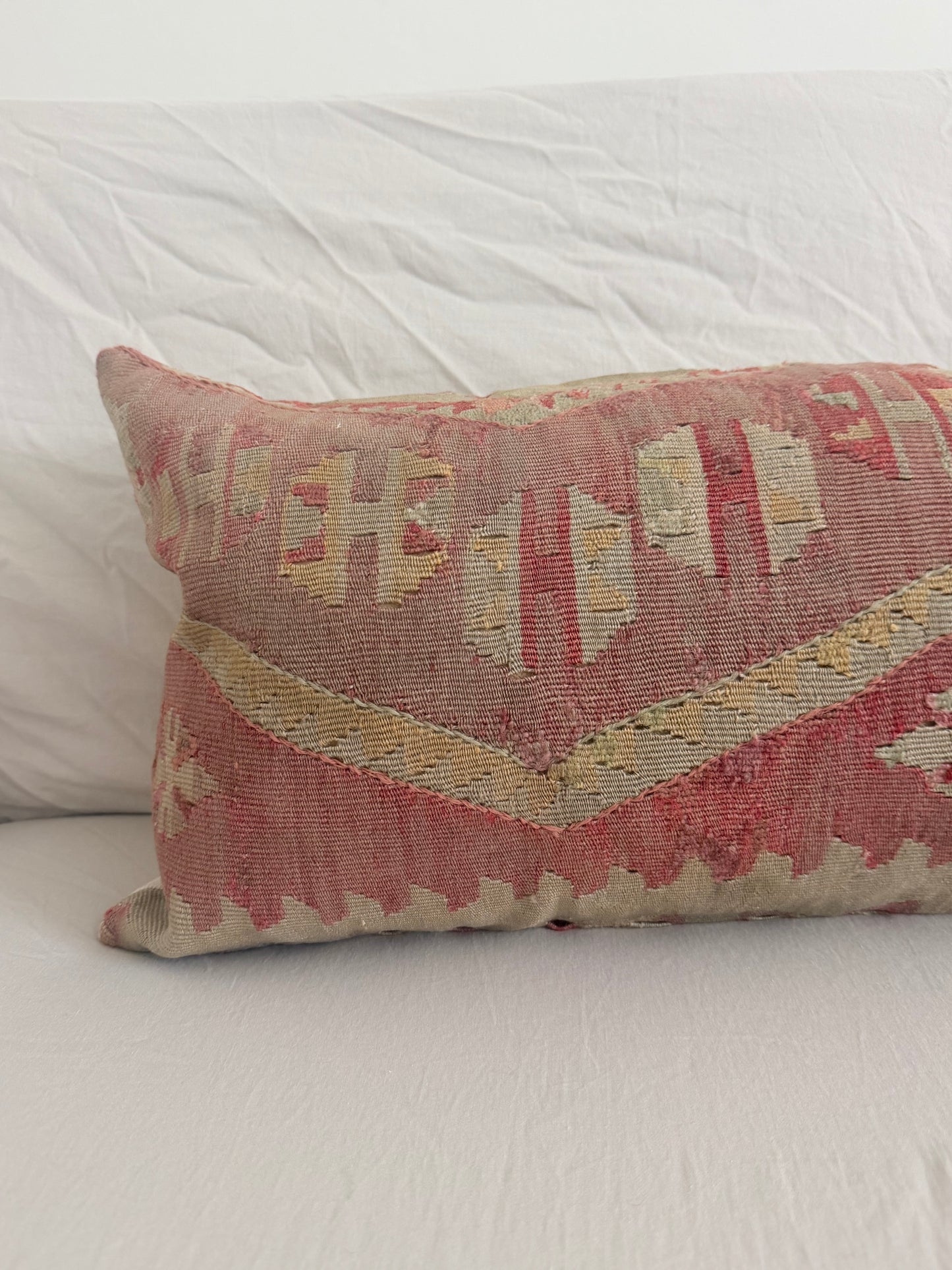 Vintage kilim cushion cover